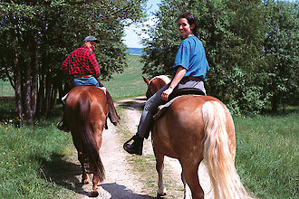 Reiten im Passauer Land.